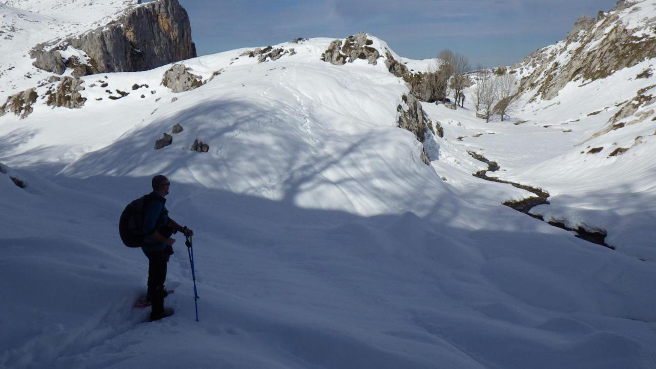 Casa De La Montana Albergue Turistico Avin Bagian luar foto